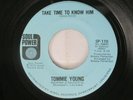 Tommie Young Take Time to Know Him / Hit & Run Lover 45 Soul Power 1972 EX Rare