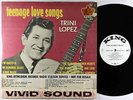Trini Lopez - Teenage Love Songs LP - King No Crown Mono VG+ PROMO
