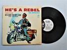 THE CRYSTALS   HE'S A REBEL   ORIGINAL 1963 LP    PHIL SPECTOR