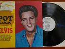 ELVIS PRESLEY pot luck  RCA LINEA TRE ITALY WHITE LABEL PROMO MINT