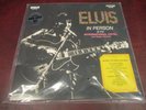 ELVIS PRESLEY IN PERSON LAS VEGAS RARE GOLD & BLUE SWIRL 180 GRAM VINYL LP