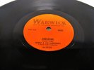 RARE CANADA ONLY  Johnny & The Hurricanes CROSSFIRE / LAZY Rock 78 WARWICK 1959