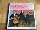 coffret 2lp beethoven/sonatas/cello/piano/rostropovich/richter/philips 835.182