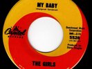 GIRLS IN THE GARAGE CLASSIC - THE GIRLS - MY BABY/MY LOVE 45 - HEAR