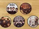 THE BEATLES PICTURE DISC 45 rpm EMI UK IMPORT Mint Set Of 5
