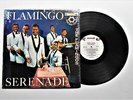 THE FLAMINGOS    FLAMINGO SERENADE     DOO WOP LP WITH SHRINK