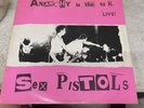 Sex Pistols Anarchy In The UK Live LP 85 SEX PISTOLS UK 1 IMPORT PLAYS EX VG+