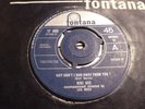 KIKI DEE  WHY DON'T I RUN AWAY FROM YOU / SMALL TOWN 1966 FONTANA TF669