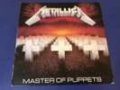 METALLICA master of puppets ELEKTRA 1986  Original   (Vg+) / ( JACKET) Vg+