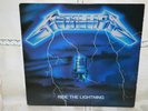 METALLICA Ride the Lightning MEGAFORCE MRI 769 w/sleeve 1984 1st US pressing VG+