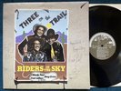 Riders in the Sky SIGNED  Three on the Trail Vinyl LP 1980 Rounder Records 1012
