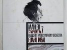 ELIAHU INBAL MAHLER SYMPHONY NO.7 DENON OX-7307-8-ND JAPAN AUDIOPHILE VINYL 2LP