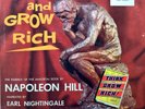 THINK AND GROW RICH 1960 M- LP NAPOLEON HILL EARL NIGHTINGALE+bonus CD TESTED