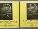 J507 Beethoven Symphony No.9 Furtwangler Bayreuth 1951 2LP HMV WALP 1286/87