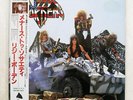 LIZZY BORDEN MENACE TO SOCIETY ALFA ALI-28028 JAPAN OBI, INSERT VINYL LP