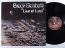 BLACK SABBATH Live At Last NEMS LP VG+ uk x