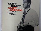 CLIFFORD JORDAN CLIFF CRAFT BLUE NOTE BLP 1582 JAPAN VINYL LP