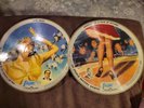 2 Vintage Picture Disc Record – Vogue Blue Skies, Serenade to a pair of nylons