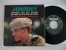 EP JOHNNY HALLYDAY JOHNNY LUI DIT ADIEU BANDEAU NOIR