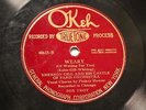JAZZ EMERSON GILL CASTLE OF PARIS ORCH. Weary OKEH TRUETONE 40615