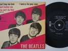 BEATLES Can't Buy Me Love +3 RARE Denmark EP 45 danish Odeon GEOS 216 LISTEN