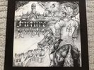 WYZARD Future Knights Vinyl LP/EP 4 Songs Rare Texas Metal Pazuzu Records 12