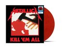 METALLICA: Kill 'em All - LIMITED EDITION EXCLUSIVE RED VINYL LP - SEALED/MINT
