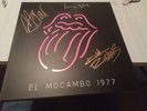 ORIGINAL HAND SIGNED ROLLING STONES BY JAGGER , WOOD AND RICHARDS