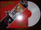 The Skeptix - Singles & Demo LP WHITE VINYL Ltd to 50 punk oi  discharge uk82