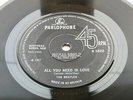 THE BEATLES   ORIG 1967 UK 45   ALL YOU NEED IS LOVE    NO TELEVISON   CREDITS