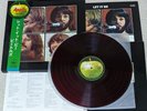 RARE RED WAX VINYL JAPAN The Beatles LET IT BE BOX w / OBI INSERT BOOKLET COMP