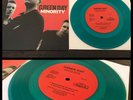GREEN DAY Minority 7” Teal Vinyl 200-punk sweet children pinhead gunpowder mxpx