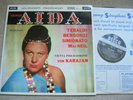 Verdi Aida Highlights Tebaldi Bergonzi VPO Karajan Decca SXL 2242 ED1 WBG Mint