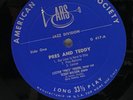 Lester Young/Teddy Wlson-Pres and Teddy-American Recording Society 417-DG RVG
