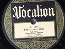 Uncle Dave Macon VOCALION 5098 E-