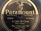 Jim Jackson's Kansas City Blues/A Little Bit Closer by Tiny Parham (Paramount)78