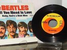 THE BEATLES all you need is love baby you're a rich man 1967 US 7