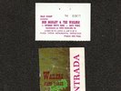 BOB MARLEY: A VINTAGE TICKET STUB + TICKET BARCELONA SPAIN,1980-VINTAGE TO FRAME