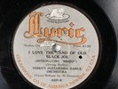 AL BERNARD + YERKES’ JAZZARIMBA ORCH ‘I LOVE THE LAND OF OLD BLACK JOE’ LYRIC 78