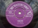 Elvis Presley - HMV 45 POP 378 - Silver - Paralyzed / When My Blue Moon -EX-/VG+