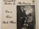 Ohio Rockabilly Gospel LP EVANGELIST BERLON MCKINNEY I'm A Poor Rich Man ROSE
