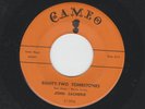 HALLOWEEN ROCKERS 45 - JOHN ZACHERLE - EIGHTY TWO TOMBSTONES - HEAR 1958 CAMEO