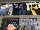 5 Vinyl Records Hard Rock, Dokken, Ozzy Osbourne, Black Sabbath & Deep Purple