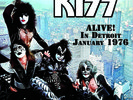 KISS Alive  In Detroit January 1976 2LP + bonus tracks Double RARE MINT VINYL