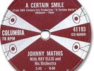 Rare 1958 JOHNNY MATHIS Pop Vocal  78 RPM Record. A Certain Smile