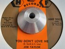 60's Northern Soul 45 -  Joe Taylor And The Dominoes - You Don't Love Me   HMF