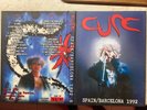 The Cure -spain -1992 tour tour-a5 size cd book-2cd -live -lp -wish