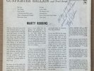Marty Robbins - Gunfighter Ballads SIGNED AUTOGRAPHED CS 8158 6 Eye 1959 VG++