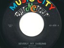 JOE BLACKWELL & INDIVIDUALS Beverly My Darling MUSIC CITY Doo Wop 45 Hear