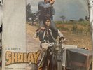 SHOLAY LP VINYL RARE Record Hindi Bollywood Music Classic Film Soundtrack